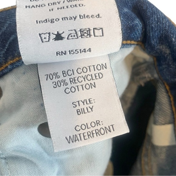 Boyish Billy High Waist Distressed Jeans Size 28 - Picture 11 of 12